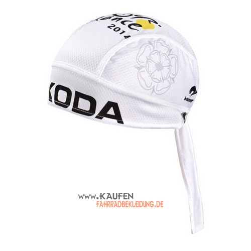 Tour De France Bandana Radfahren 2014 Weiß