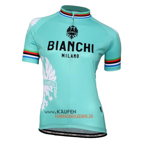 Bianchi Kurzarmtrikot 2016 Und Kurze Trägerhose Grün