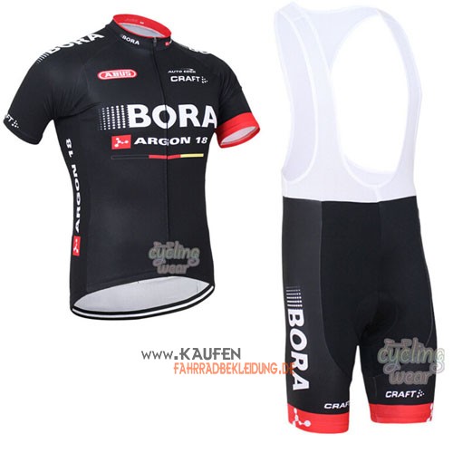 Bora Argon Shwarz Kurzarmtrikot 2015 Und Kurze Tragerhose