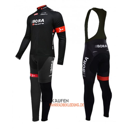 Bora Argon Shwarz Langarmtrikot 2016 Und Lange Trägerhose