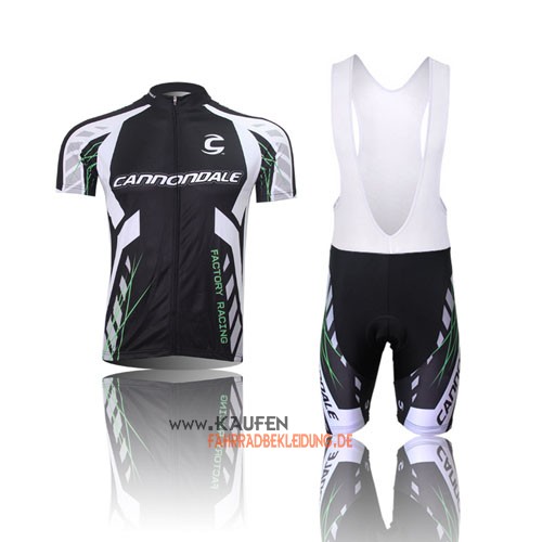 Cannondale Garmin Kurzarmtrikot 2012 Und Kurze Trägerhose Shwarz Und Weiß