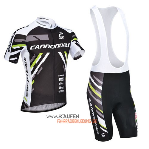 Cannondale Garmin Kurzarmtrikot 2013 Und Kurze Trägerhose Shwarz Und Weiß