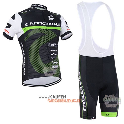 Cannondale Garmin Kurzarmtrikot 2016 Und Kurze Trägerhose Grün Und Shwarz