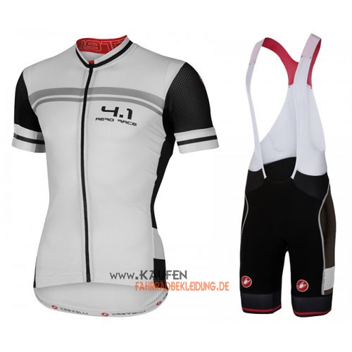 Castelli Kurzarmtrikot 2016 Und Kurze Trägerhose Weiß