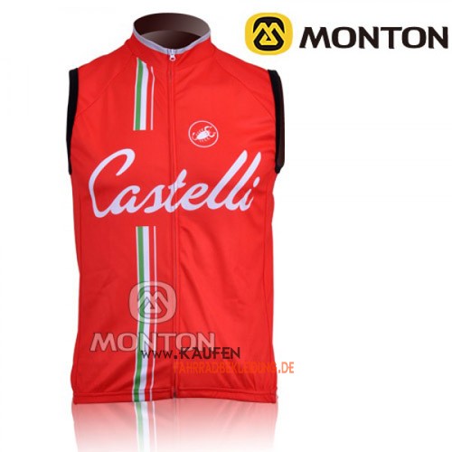 Castelli Windweste 2011 Rot