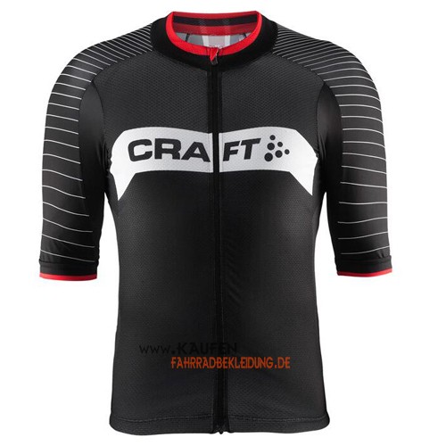 Craft Kurzarmtrikot 2016 Und Kurze Trägerhose Shwarz Und Weiß