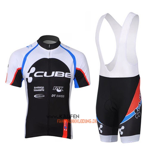 Cube Kurzarmtrikot 2013 Und Kurze Trägerhose Weiß Und Shwarz