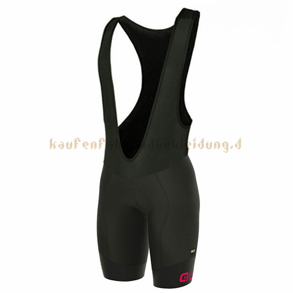 Frau ALE Excel Bolas Kurzarmtrikot 2017 Und Kurze Tragerhose shwarz Und Rosa