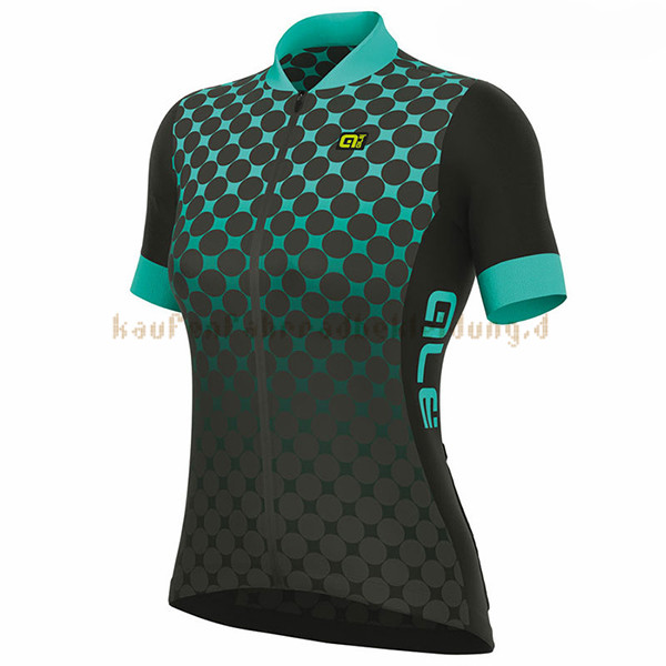 Frau ALE Excel Bolas Kurzarmtrikot 2017 Und Kurze Tragerhose shwarz Und blau