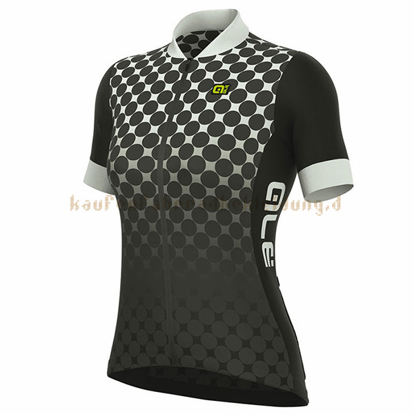 Frau ALE Excel Bolas Kurzarmtrikot 2017 Und Kurze Tragerhose shwarz Und wei