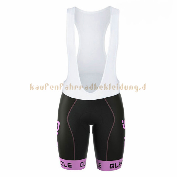 Frau ALE Graphics Prr Bermuda Kurzarmtrikot 2017 Und Kurze Tragerhose blau