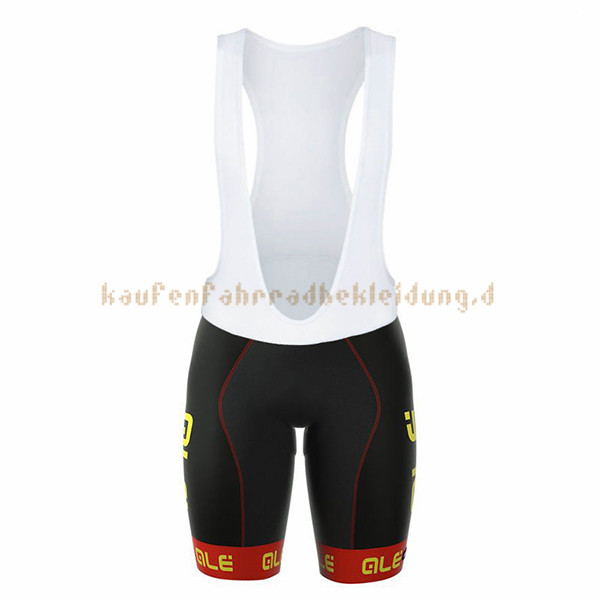 Frau ALE Graphics Prr Bermuda Kurzarmtrikot 2017 Und Kurze Tragerhose wei