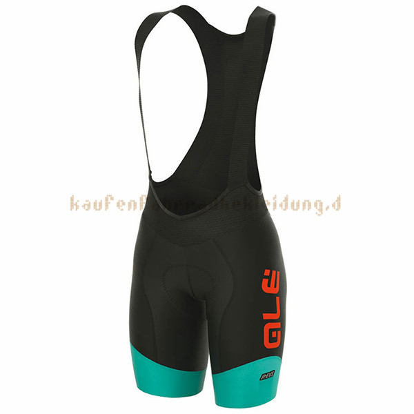 Frau ALE R-EV1 Marina Kurzarmtrikot 2017 Und Kurze Tragerhose blauclair Und shwarz