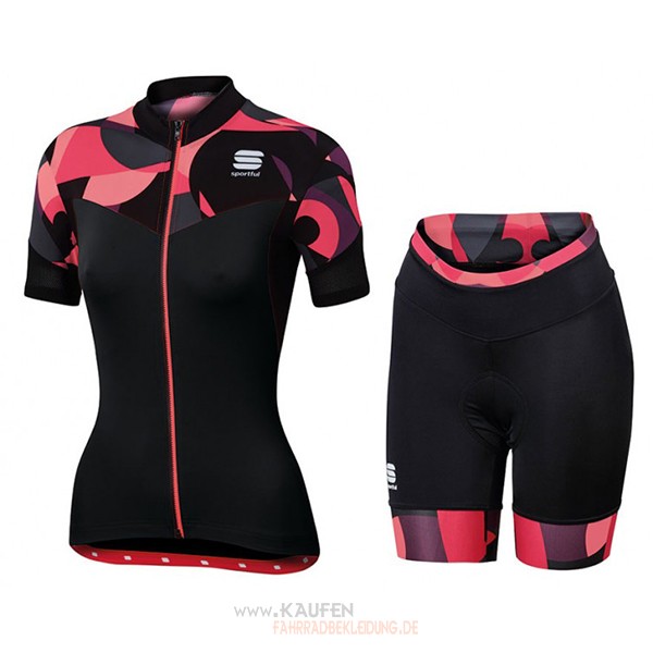 Sportful Primavera Kurzarmtrikot 2017 Und Kurze Tragerhose Shwarz Und Rot