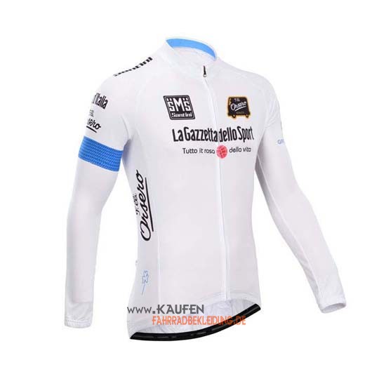 Giro d'Italia Langarmtrikot 2014 Und Lange Trägerhose Weiß