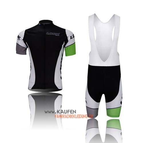 Look Kurzarmtrikot 2013 Und Kurze Trägerhose Shwarz Und Grün