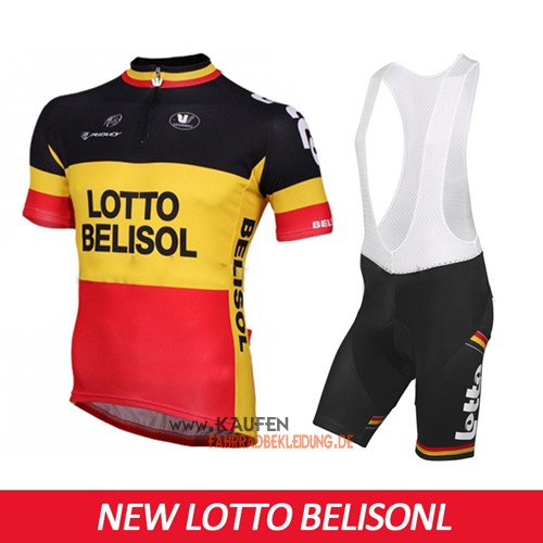 Lotto Soudal Kurzarmtrikot 2015 Und Kurze Trägerhose Shwarz Und