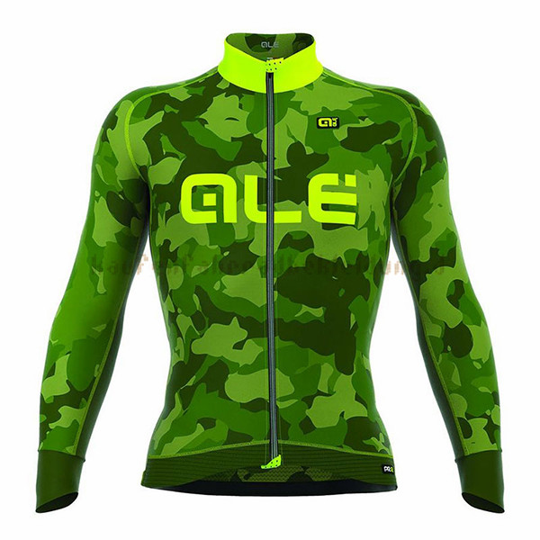 ALE Camo Langarmtrikot 2017 Und Lange Tragerhose grun Und gelb