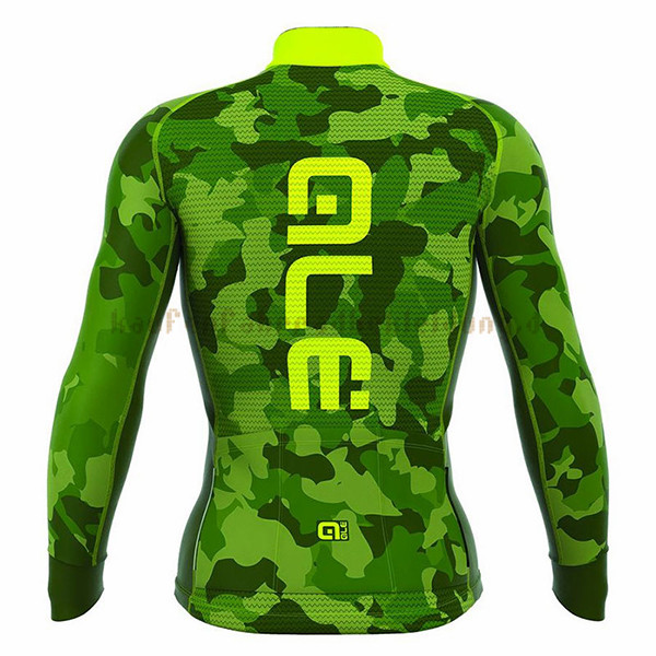 ALE Camo Langarmtrikot 2017 Und Lange Tragerhose grun Und gelb