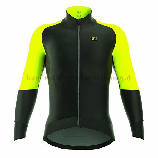 ALE Capo Nord Langarmtrikot 2017 Und Lange Tragerhose shwarz Und gelb