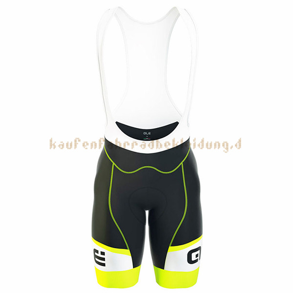ALE Formula 1.0 Adriatico Kurzarmtrikot 2017 Und Kurze Tragerhose gelb Und shwarz