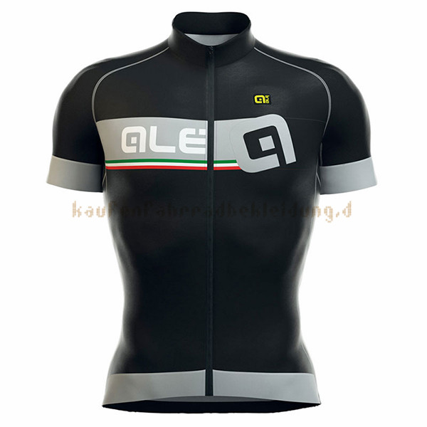 ALE Formula 1.0 Adriatico Kurzarmtrikot 2017 Und Kurze Tragerhose grau Und shwarz