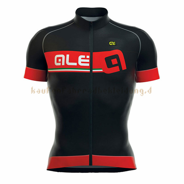 ALE Formula 1.0 Adriatico Kurzarmtrikot 2017 Und Kurze Tragerhose rot Und shwarz