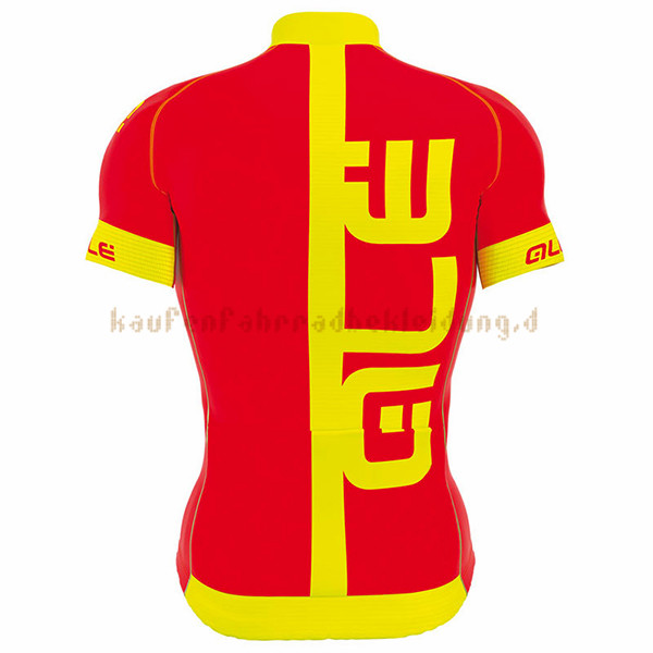 ALE Graphics Prr Arcobaleno Kurzarmtrikot 2017 Und Kurze Tragerhose rot
