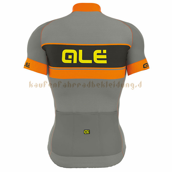 ALE Graphics Prr Bermuda Kurzarmtrikot 2017 Und Kurze Tragerhose orange Und gelb