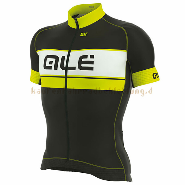 ALE Graphics Prr Bermuda Kurzarmtrikot 2017 Und Kurze Tragerhose shwarz Und gelb