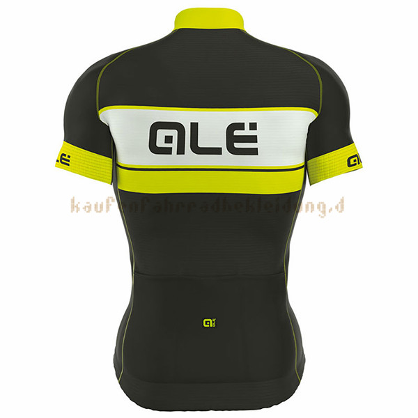 ALE Graphics Prr Bermuda Kurzarmtrikot 2017 Und Kurze Tragerhose shwarz Und gelb