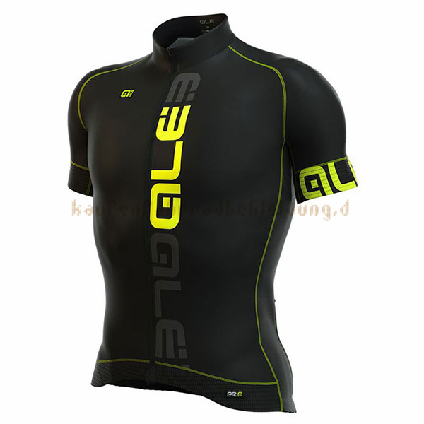 ALE Graphics Prr Nominal Kurzarmtrikot 2017 Und Kurze Tragerhose gelb Und shwarz