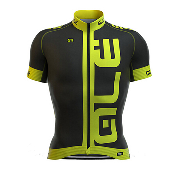 ALE Kurzarmtrikot 2017 und Kurze Tragerhose shwarz und grun