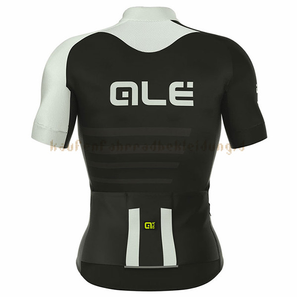 ALE Prr 2.0 Piuma Kurzarmtrikot 2017 Und Kurze Tragerhose shwarz Und wei