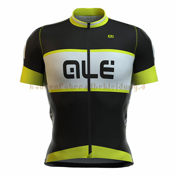 ALE R-EV1 Master Kurzarmtrikot 2017 Und Kurze Tragerhose gelb