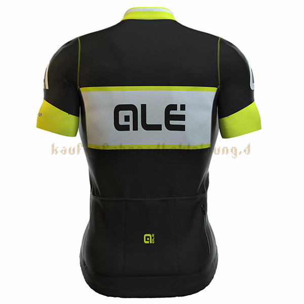 ALE R-EV1 Master Kurzarmtrikot 2017 Und Kurze Tragerhose gelb
