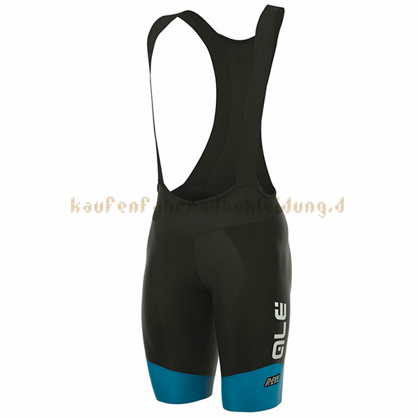 ALE R-EV1 Rumbles Kurzarmtrikot 2017 Und Kurze Tragerhose blau
