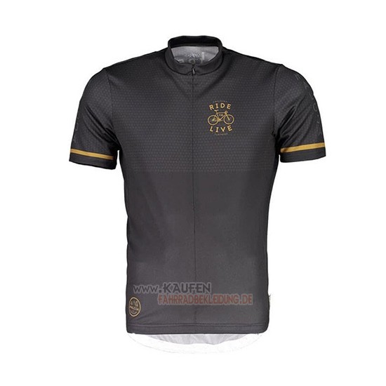 Maloja PushbikersM Kurzarmtrikot 2018 und Kurze Tragerhose Shwarz Gelb