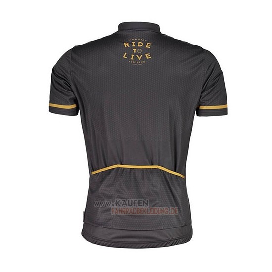 Maloja PushbikersM Kurzarmtrikot 2018 und Kurze Tragerhose Shwarz Gelb