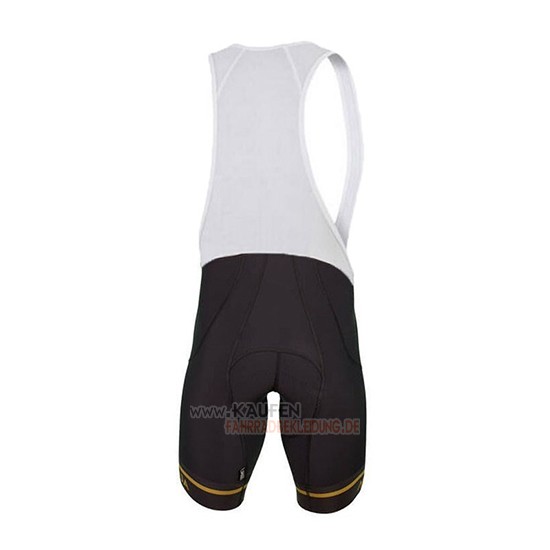 Maloja PushbikersM Kurzarmtrikot 2018 und Kurze Tragerhose Shwarz Gelb