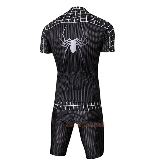 Marvel Heros Spider Man Kurzarmtrikot 2019 und Kurze Tragerhose Shwarz