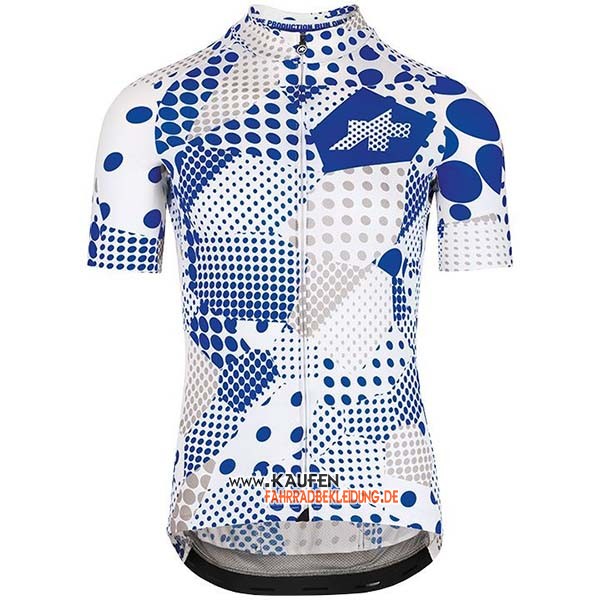 Assos Erlkoenig Kurzarmtrikot 2020 und Kurze Tragerhose Blau Wei