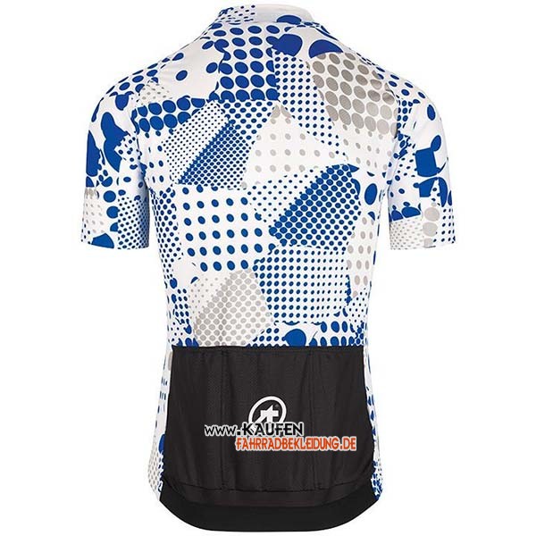 Assos Erlkoenig Kurzarmtrikot 2020 und Kurze Tragerhose Blau Wei