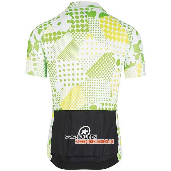 Assos Erlkoenig Kurzarmtrikot 2020 und Kurze Tragerhose Grun Wei