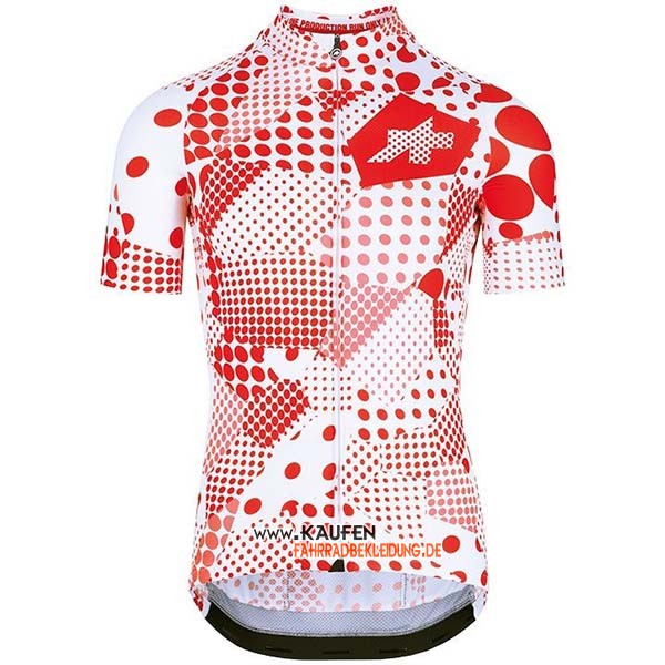Assos Erlkoenig Kurzarmtrikot 2020 und Kurze Tragerhose Rot Wei