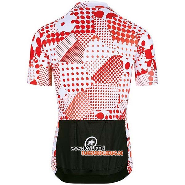 Assos Erlkoenig Kurzarmtrikot 2020 und Kurze Tragerhose Rot Wei