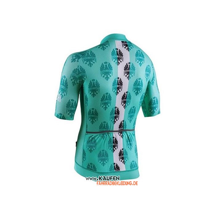 Bianchi Kurzarmtrikot 2020 und Kurze Tragerhose Blau Wei Shwarz