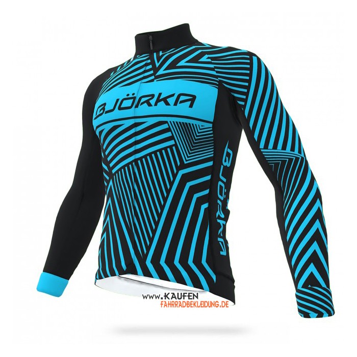 Bjorka Langarmtrikot 2021 und Lange Tragerhose Blau