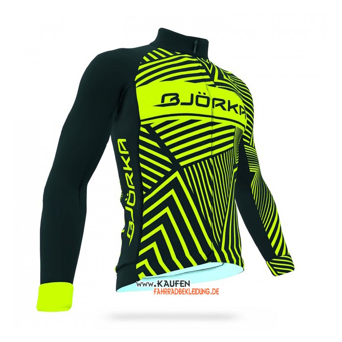 Bjorka Langarmtrikot 2021 und Lange Tragerhose Gelb