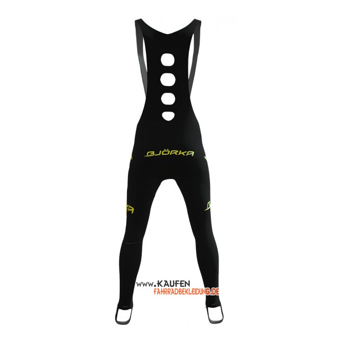 Bjorka Langarmtrikot 2021 und Lange Tragerhose Gelb